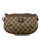 GUCCIグッチ）の古着「OLD GGプラス ショルダーバッグ」｜ベージュ