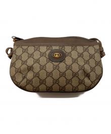 GUCCI（グッチ）の古着「OLD GGプラス ショルダーバッグ」｜ベージュ