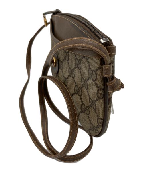 GUCCI（グッチ）GUCCI (グッチ) OLD GGプラス ショルダーバッグ ベージュの古着・服飾アイテム