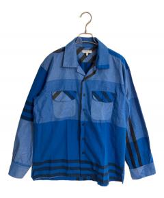 中古・古着通販】stussy (ステューシー) 23fw PLAID ZIP SHIRT