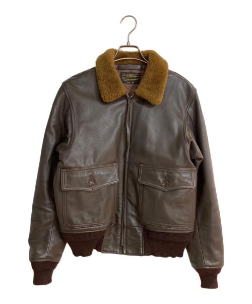 BUZZ RICKSON'S（バズリクソンズ）Buzz Rickson's (バズリクソンズ) G-1フライトジャケット ブラウン サイズ:38の古着・服飾アイテム