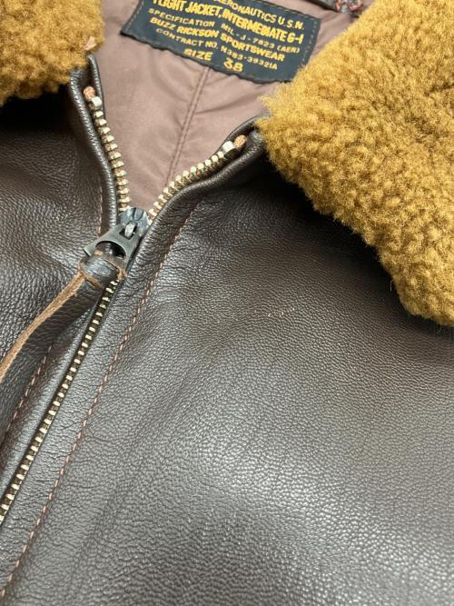 BUZZ RICKSON'S（バズリクソンズ）Buzz Rickson's (バズリクソンズ) G-1フライトジャケット ブラウン サイズ:38の古着・服飾アイテム