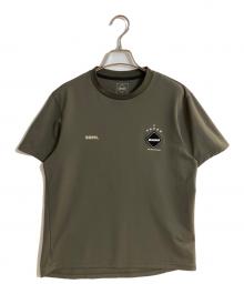 F.C.R.B.（エフシーレアルブリストル）の古着「PRE MATCH S/S TOP」｜オリーブ