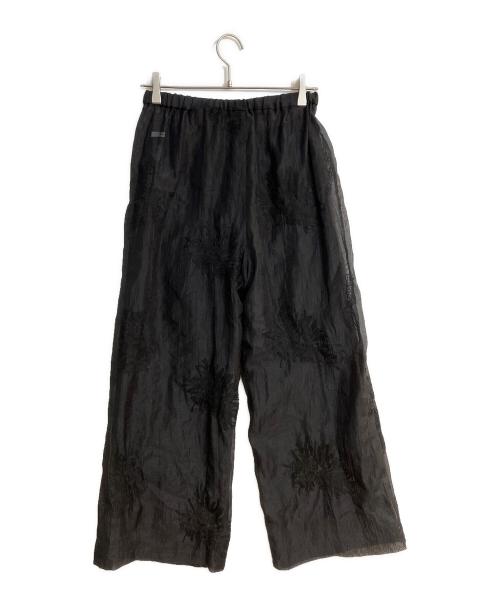JOURNAL STANDARD（ジャーナルスタンダード）JOURNAL STANDARD (ジャーナルスタンダード) シアーレースレイヤードパンツ ブラック サイズ:不明の古着・服飾アイテム