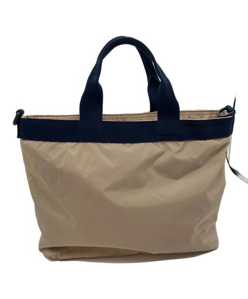 LeSportsac（レスポートサック）LeSportsac (レスポートサック) PENNANT MED TOTE/ペナントミッドトート イエロー×ベージュの古着・服飾アイテム