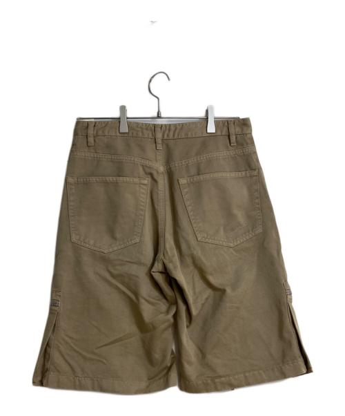 PIERRE BALMAIN（ピエール バルマン）PIERRE BALMAIN (ピエール バルマン) ジップカーゴハーフパンツ ブラウン サイズ:76ｃｍ（W30）の古着・服飾アイテム