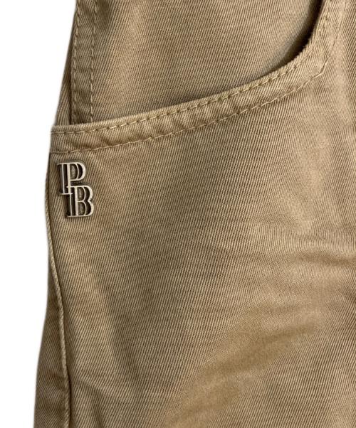 PIERRE BALMAIN（ピエール バルマン）PIERRE BALMAIN (ピエール バルマン) ジップカーゴハーフパンツ ブラウン サイズ:76ｃｍ（W30）の古着・服飾アイテム