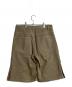 PIERRE BALMAIN (ピエール バルマン) ジップカーゴハーフパンツ ブラウン サイズ:76ｃｍ（W30）：10000円