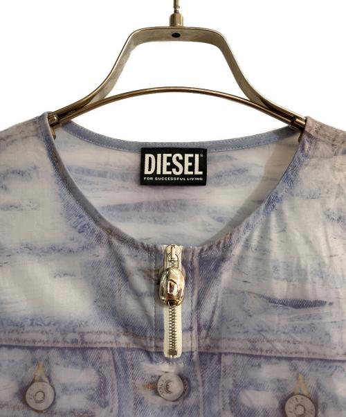 DIESEL（ディーゼル）DIESEL (ディーゼル) T-CLAUZI-H2 スカイブルー サイズ:Sの古着・服飾アイテム