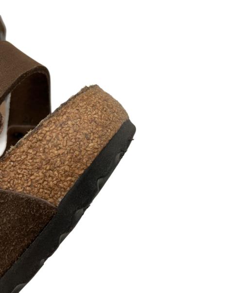 BIRKENSTOCK（ビルケンシュトック）BIRKENSTOCK (ビルケンシュトック) TOKIO トッキオスウェードサンダル ブラウン サイズ:24の古着・服飾アイテム