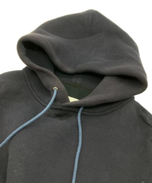 sacai（サカイ）sacai (サカイ) Sponge Sweat x MA-1 Hoodie/スポンジ スウェット × エムエーワン フーディ ネイビー サイズ:Ｍの古着・服飾アイテム