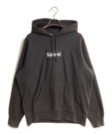 SUPREME（シュプリーム）の古着「21fw box logo hooded sweatshirt/ボックスロゴフーデットスウェットシャツ」｜ブラック