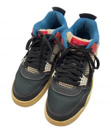 NIKE×UNION（ナイキ×ユニオン）の古着「Air Jordan 4 "Off Noir"/オフノワール」｜ブルー