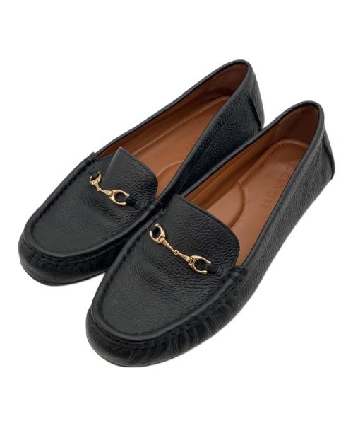 COACH（コーチ）COACH (コーチ) メイビス ローファー ブラック サイズ:US8Cの古着・服飾アイテム