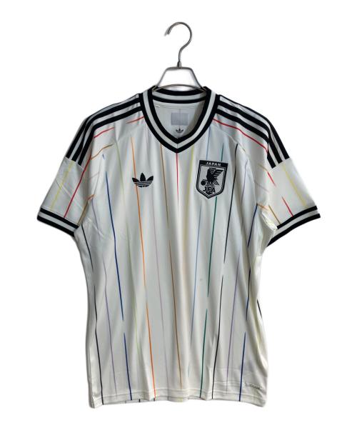 adidas Originals（アディダスオリジナル）adidas Originals (アディダスオリジナル) サッカー日本代表 2026 アウェイ レプリカ ユニフォーム ホワイト サイズ:3XLの古着・服飾アイテム