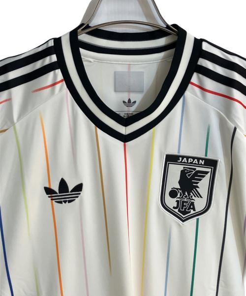 adidas Originals（アディダスオリジナル）adidas Originals (アディダスオリジナル) サッカー日本代表 2026 アウェイ レプリカ ユニフォーム ホワイト サイズ:3XLの古着・服飾アイテム