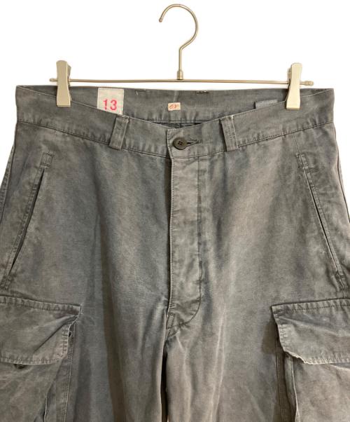 OUTIL（ウティ）OUTIL (ウティ) PANTALON BLESLE M-47 グレー サイズ:13の古着・服飾アイテム