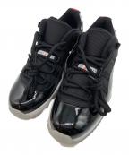 NIKEナイキ）の古着「AIR JORDAN 11 RETRO LOW」｜ブラック