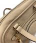 中古・古着 LOEWE (ロエベ) アナグラム タッセル ミニボストンハンドバッグ ベージュ：50000円