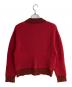 MURRAL (ミューラル) Trillium embroidered knit shirt cardigan レッド サイズ:FREE：18000円