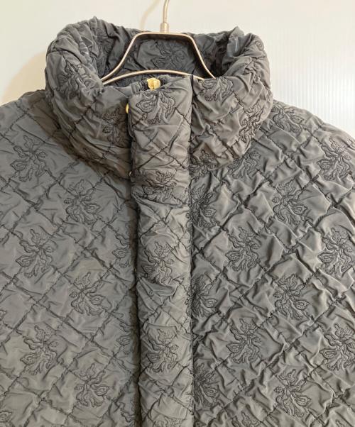 MURRAL（ミューラル）MURRAL (ミューラル) Dahlia shrinking embroidery down jacket ブラック サイズ:FREEの古着・服飾アイテム