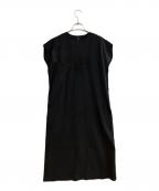 MURRALミューラル）の古着「patchwork embroidered dress/パッチワーク・エンブロイダード・ドレス」｜ブラック