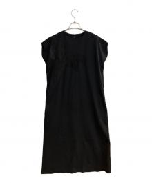 MURRAL（ミューラル）の古着「patchwork embroidered dress/パッチワーク・エンブロイダード・ドレス」｜ブラック