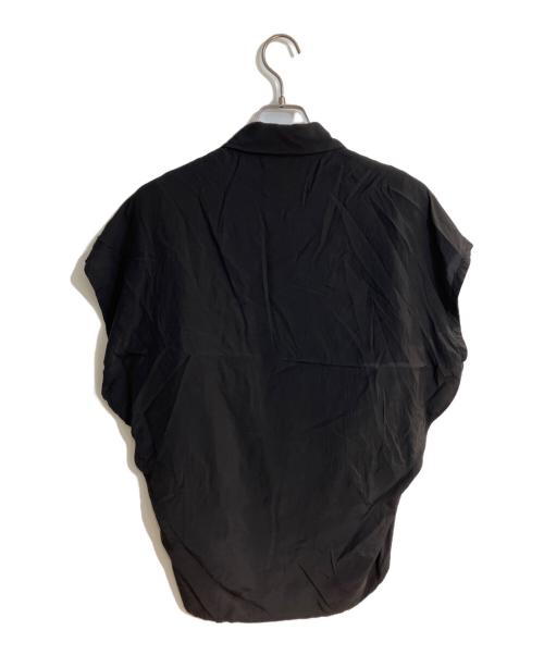 MURRAL（ミューラル）MURRAL (ミューラル) VEIL EMBROIDERED SHIRT ブラック サイズ:FREEの古着・服飾アイテム