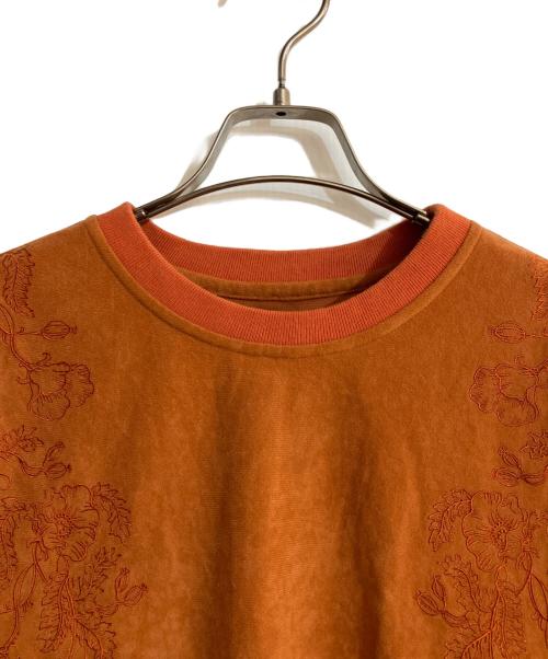 TIGHTBOOTH PRODUCTION（タイトブースプロダクション）TIGHTBOOTH PRODUCTION (タイトブースプロダクション) POPPY SUEDE LS TOP ブラウン サイズ:XLの古着・服飾アイテム