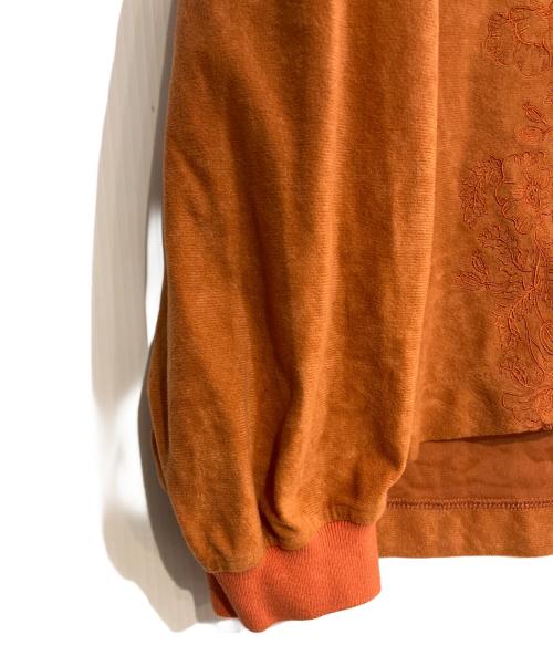 TIGHTBOOTH PRODUCTION（タイトブースプロダクション）TIGHTBOOTH PRODUCTION (タイトブースプロダクション) POPPY SUEDE LS TOP ブラウン サイズ:XLの古着・服飾アイテム