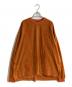 TIGHTBOOTH PRODUCTION（タイトブースプロダクション）の古着「POPPY SUEDE LS TOP」｜ブラウン
