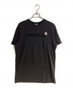 MONCLERモンクレール）の古着「logo patch T-shirt」｜ブラック