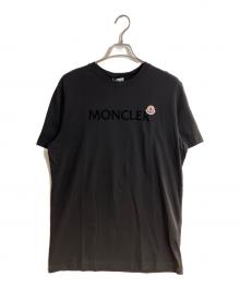 MONCLER（モンクレール）の古着「logo patch T-shirt」｜ブラック