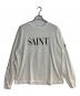 SAINT MICHAEL（セントマイケル）の古着「LS TEE/SAINT」｜ホワイト