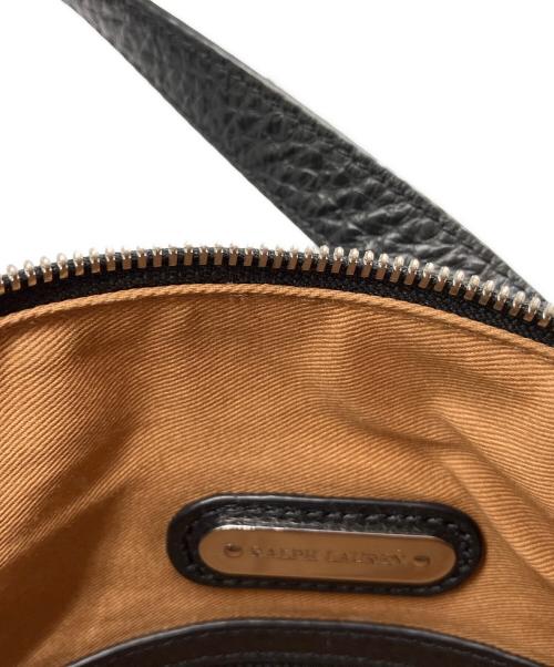 RALPH LAUREN（ラルフローレン）RALPH LAUREN (ラルフローレン) ミニボストンバッグ ブラックの古着・服飾アイテム