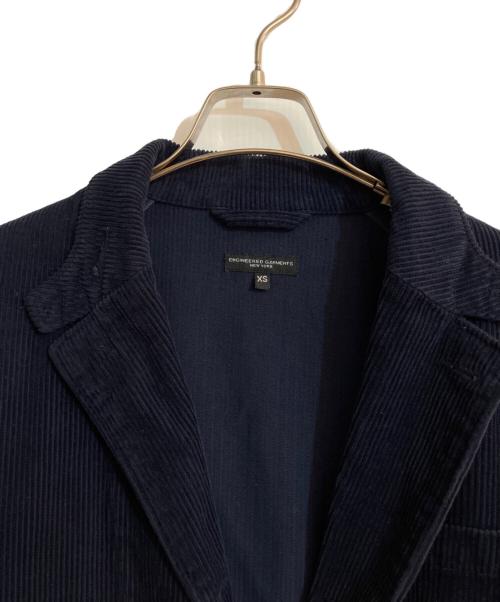 Engineered Garments（エンジニアド ガーメンツ）Engineered Garments (エンジニアド ガーメンツ) Loiter Jacket - 8W Corduroy ネイビー サイズ:ＸＳの古着・服飾アイテム