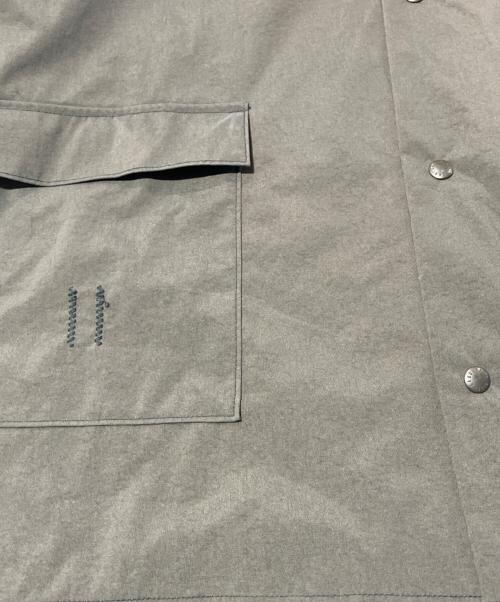NIGEL CABOURN（ナイジェルケーボン）NIGEL CABOURN (ナイジェルケーボン) GUNNER JACKET -TASLAN NYLON グレー サイズ:46の古着・服飾アイテム
