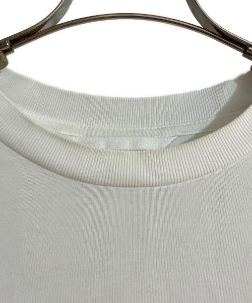 MONCLER（モンクレール）MONCLER (モンクレール) 長袖ロゴカットソー ホワイト サイズ:XLの古着・服飾アイテム