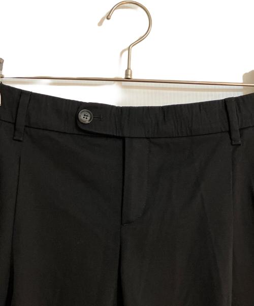 GUCCI（グッチ）GUCCI (グッチ) ２タックウールショートパンツ ブラック サイズ:42の古着・服飾アイテム