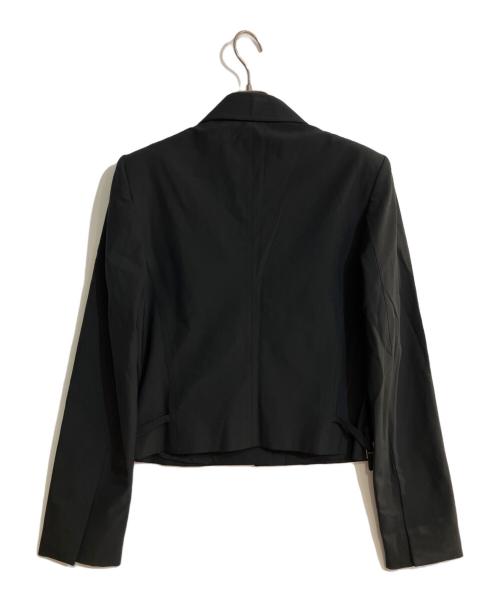 GUCCI（グッチ）GUCCI (グッチ) サイドアジャスター付コンパクトジャケット ブラック サイズ:42の古着・服飾アイテム