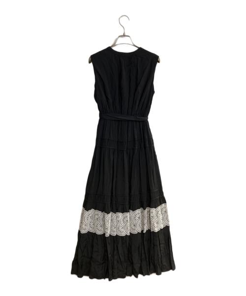 HER LIP TO（ハーリップトゥ）Her lip to (ハーリップトゥ) Scala Lace-Trimmed Dress ブラック サイズ:Ｓの古着・服飾アイテム