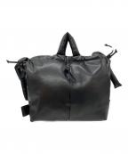 olendオレンド）の古着「4WAY ONA VEGAN LEATHER BLACK」｜ブラック