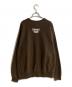Wasted Youth (ウェイステッドユース) ロゴプリントスウェット ブラウン サイズ:XL：9000円