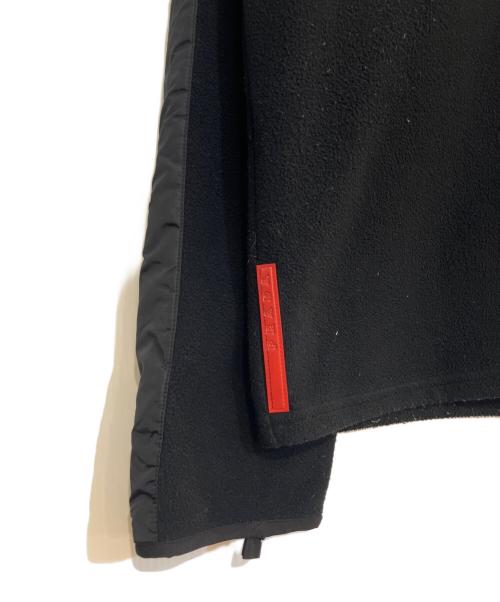 PRADA SPORTS（プラダスポーツ）PRADA SPORTS (プラダスポーツ) ナイロン×フリースジャケット ブラック サイズ:Mの古着・服飾アイテム