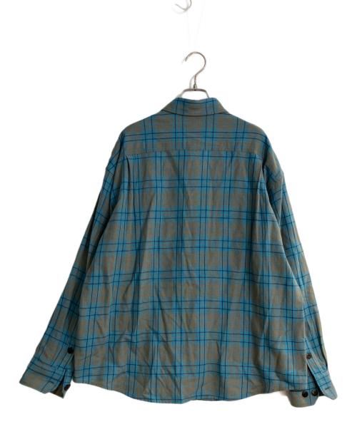 VISVIM（ビズビム）VISVIM (ビズビム) LUMBER CHECK L/S/ランバーチェックロングスリープシャツ グリーン サイズ:2の古着・服飾アイテム