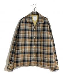 VISVIM（ビズビム）の古着「KEESEY CHECK DOWN JKT」｜ベージュ