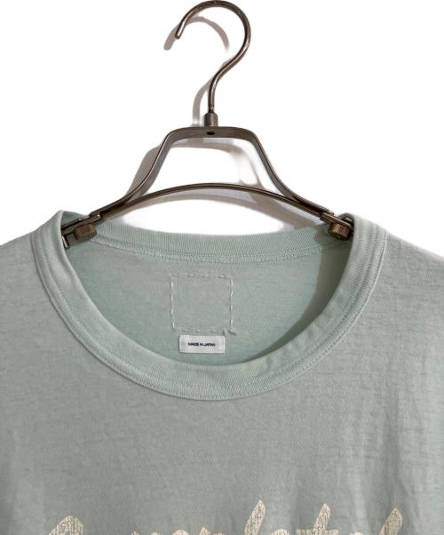 VISVIM（ビズビム）VISVIM (ビズビム) JUMBO TEE S/S DMGD/ジャンボ ティ グリーン サイズ:4の古着・服飾アイテム