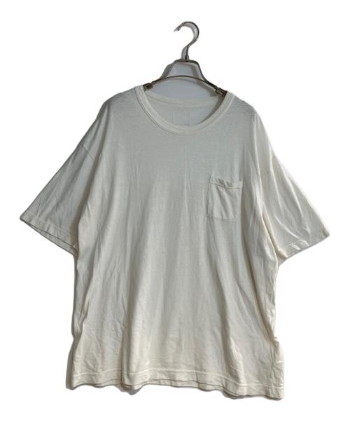 VISVIM（ビズビム）VISVIM (ビズビム) JUMBO TEE S/S DMGD/ジャンボ ティ ホワイト サイズ:4の古着・服飾アイテム