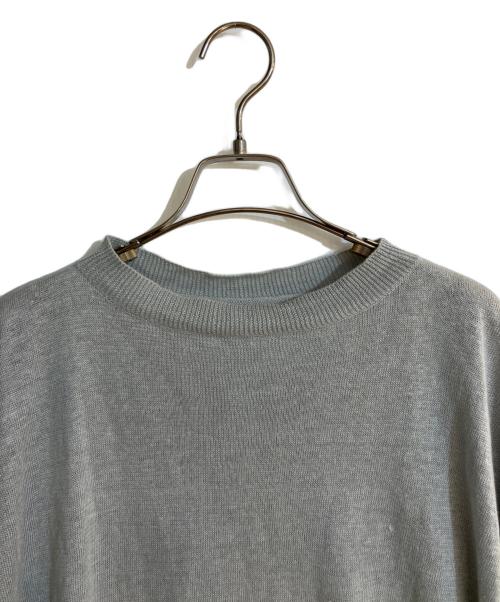 ARTS&SCIENCE（アーツアンドサイエンス）ARTS&SCIENCE (アーツアンドサイエンス) リネンニット スカイブルー サイズ:1の古着・服飾アイテム