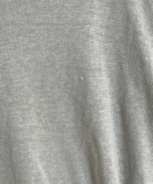 ARTS&SCIENCE（アーツアンドサイエンス）ARTS&SCIENCE (アーツアンドサイエンス) リネンニット スカイブルー サイズ:1の古着・服飾アイテム